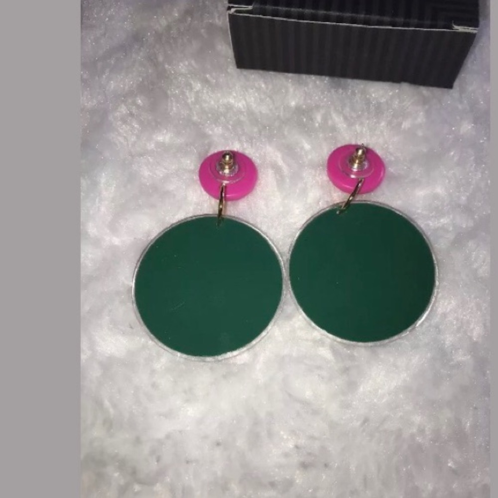AVON TOOTY FRUITY PIERCED EARRINGS WATERMELON 1993 - Picture 3 of 5